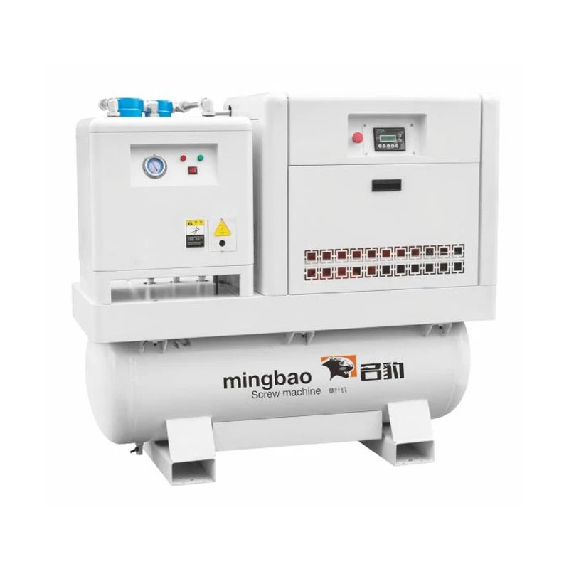 Compressore d'aria a vite con essiccatore